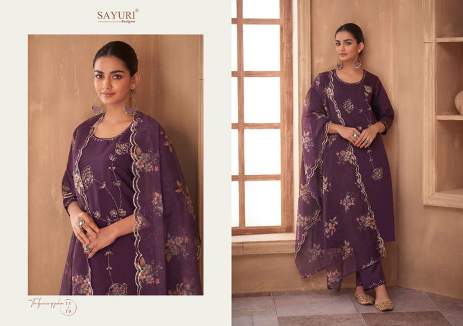 Sayuri Saffron Heavy Festive Wear Wholesale Designer Salwar Suits Catalog